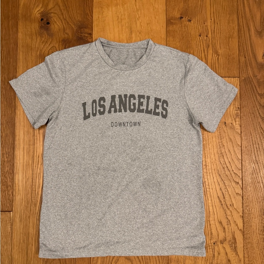 Gray Los Angeles Downtown T-Shirt